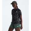 imageTHE NORTH FACE Womens Flex Short Sleeve Tee Regular All Over PrintTnf Black Waterfall Print