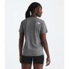 imageTHE NORTH FACE Womens Flex Short Sleeve Tee RegularTnf Black Light Heather