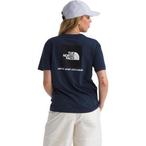 imageTHE NORTH FACE Womens Short Sleeve Core Box NSE TeeSummit Navy