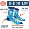 imageFunny Socks for Book Lovers Teachers Gamers Musicians and Nerds  Unisex for Men Women and TeensBest Teacher