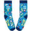 imageFunny Socks for Book Lovers Teachers Gamers Musicians and Nerds  Unisex for Men Women and TeensBest Teacher
