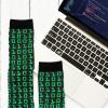 imageFunny Socks for Book Lovers Teachers Gamers Musicians and Nerds  Unisex for Men Women and TeensBinary