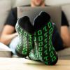 imageFunny Socks for Book Lovers Teachers Gamers Musicians and Nerds  Unisex for Men Women and TeensBinary