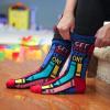 imageFunny Socks for Book Lovers Teachers Gamers Musicians and Nerds  Unisex for Men Women and TeensCray on