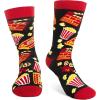 imageFunny Socks for Book Lovers Teachers Gamers Musicians and Nerds  Unisex for Men Women and TeensDnd Movies