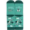 imageFunny Socks for Book Lovers Teachers Gamers Musicians and Nerds  Unisex for Men Women and TeensDnd Reading