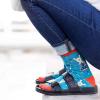 imageFunny Socks for Book Lovers Teachers Gamers Musicians and Nerds  Unisex for Men Women and TeensLlama Nerd