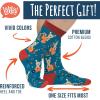 imageFunny Socks for Book Lovers Teachers Gamers Musicians and Nerds  Unisex for Men Women and TeensLlama Nerd