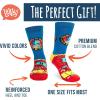 imageFunny Socks for Book Lovers Teachers Gamers Musicians and Nerds  Unisex for Men Women and TeensPaused My Game to Be Here