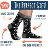 imageFunny Socks for Book Lovers Teachers Gamers Musicians and Nerds  Unisex for Men Women and TeensTreble Maker