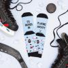 imageId Rather Be  Funny Socks For Men ampamp Women  Gifts For Golf Hunting Camping Hiking Outdoors Sports Unisex AdultPlaying Hockey