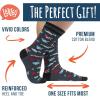 imageId Rather Be  Funny Socks For Men ampamp Women  Gifts For Golf Hunting Camping Hiking Outdoors Sports Unisex AdultWatching Racing