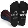 imageId Rather Be  Funny Socks For Men ampamp Women  Gifts For Golf Hunting Camping Hiking Outdoors Sports Unisex AdultBiking