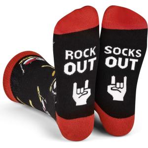 imageFunny Socks for Book Lovers Teachers Gamers Musicians and Nerds  Unisex for Men Women and TeensDrum