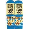 imageFunny Dog Breed Socks Dog Lover Gift For Men ampamp Women Dog Moms Dog Dads Siberian Husky Golden Retriever German ShepherdLife is Better With a Lab