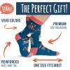 imageFunny Dog Breed Socks Dog Lover Gift For Men ampamp Women Dog Moms Dog Dads Siberian Husky Golden Retriever German ShepherdWith My Dog Blue