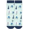 imageFunny Holiday Socks For Adults and Teens Gifts For Christmas Thanksgiving Valentines Day Halloween US Alpha One Size Regular Regular Id Rather Be Skiing
