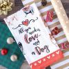 imageFunny Kitchen Towels with Sayings  Colorful Kitchen Decor Novelty Gift Dog LoveDog Love