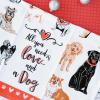 imageFunny Kitchen Towels with Sayings  Colorful Kitchen Decor Novelty Gift Dog LoveDog Love