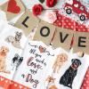 imageFunny Kitchen Towels with Sayings  Colorful Kitchen Decor Novelty Gift Dog LoveDog Love