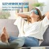 imageFunny Silk Sleep Masks with Adjustable Strap Comfortable and Soft LightBlocking Eye Masks for Women Men ampamp Teens Zen ModeZen Mode