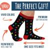imageLavley Funny Holiday Socks For Adults and Teens Gifts For Christmas Thanksgiving Valentines Day HalloweenChristmas Lights Its Lit