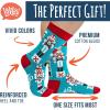 imageLavley Funny Holiday Socks For Adults and Teens Gifts For Christmas Thanksgiving Valentines Day HalloweenCrushing It Nutcracker