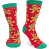 imageLavley Funny Holiday Socks For Adults and Teens Gifts For Christmas Thanksgiving Valentines Day HalloweenGingerbread Men Oh Snap
