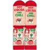 imageLavley Funny Holiday Socks For Adults and Teens Gifts For Christmas Thanksgiving Valentines Day HalloweenHot Cocoa and Chill