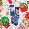 imageLavley Funny Holiday Socks For Adults and Teens Gifts For Christmas Thanksgiving Valentines Day HalloweenMerry Fishmas