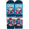 imageLavley Funny Holiday Socks For Adults and Teens Gifts For Christmas Thanksgiving Valentines Day HalloweenMerry Fishmas