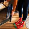 imageLavley Funny Holiday Socks For Adults and Teens Gifts For Christmas Thanksgiving Valentines Day HalloweenSanta Cookies