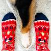 imageLavley Funny Holiday Socks For Adults and Teens Gifts For Christmas Thanksgiving Valentines Day HalloweenXmas Dog