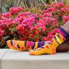 imageLavley Funny Novelty Socks for Women  Unisex One Size Fits Most  Gifts for Her Moms Grandmas and More Do Not Disturb Mom Off Duty