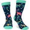 imageLavley Funny Novelty Socks for Women  Unisex One Size Fits Most  Gifts for Her Moms Grandmas and MoreDinosaur Team Herbivore