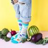 imageLavley Funny Novelty Socks for Women  Unisex One Size Fits Most  Gifts for Her Moms Grandmas and MorePlantbased Babe
