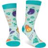 imageLavley Funny Novelty Socks for Women  Unisex One Size Fits Most  Gifts for Her Moms Grandmas and MorePlantbased Babe