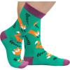 imageLavley Funny Novelty Socks for Women  Unisex One Size Fits Most  Gifts for Her Moms Grandmas and MoreStay Foxy