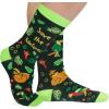 imageLavley Funny Novelty Socks for Women  Unisex One Size Fits Most  Gifts for Her Moms Grandmas and MoreVariety Pack Save the Planet Socks