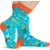 imageLavley Funny Novelty Socks for Women  Unisex One Size Fits Most  Gifts for Her Moms Grandmas and MoreVariety Pack Save the Planet Socks