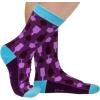 imageLavley Funny Novelty Socks for Women  Unisex One Size Fits Most  Gifts for Her Moms Grandmas and MoreWine Snob