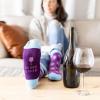 imageLavley Funny Novelty Socks for Women  Unisex One Size Fits Most  Gifts for Her Moms Grandmas and MoreWine Snob