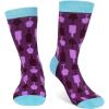 imageLavley Funny Novelty Socks for Women  Unisex One Size Fits Most  Gifts for Her Moms Grandmas and MoreWine Snob