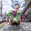 imageLavley Funny Socks for Outdoor Activities Lovers and More  Novelty Gifts for Men Women and Teens US Alpha One Size Regular Regular Happy Camper