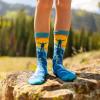 imageLavley Funny Socks for Outdoor Activities Lovers and More  Novelty Gifts for Men Women and TeensAdjust Your Altitude