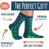 imageLavley Funny Socks for Outdoor Activities Lovers and More  Novelty Gifts for Men Women and TeensBest Dad By Par