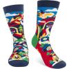 imageLavley Funny Socks for Outdoor Activities Lovers and More  Novelty Gifts for Men Women and TeensBike More Worry Less
