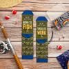 imageLavley Funny Socks for Outdoor Activities Lovers and More  Novelty Gifts for Men Women and TeensBorn to Fish