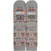 imageLavley Funny Socks for Outdoor Activities Lovers and More  Novelty Gifts for Men Women and TeensBorn to Ski