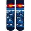 imageLavley Funny Socks for Outdoor Activities Lovers and More  Novelty Gifts for Men Women and TeensColorado Rocks